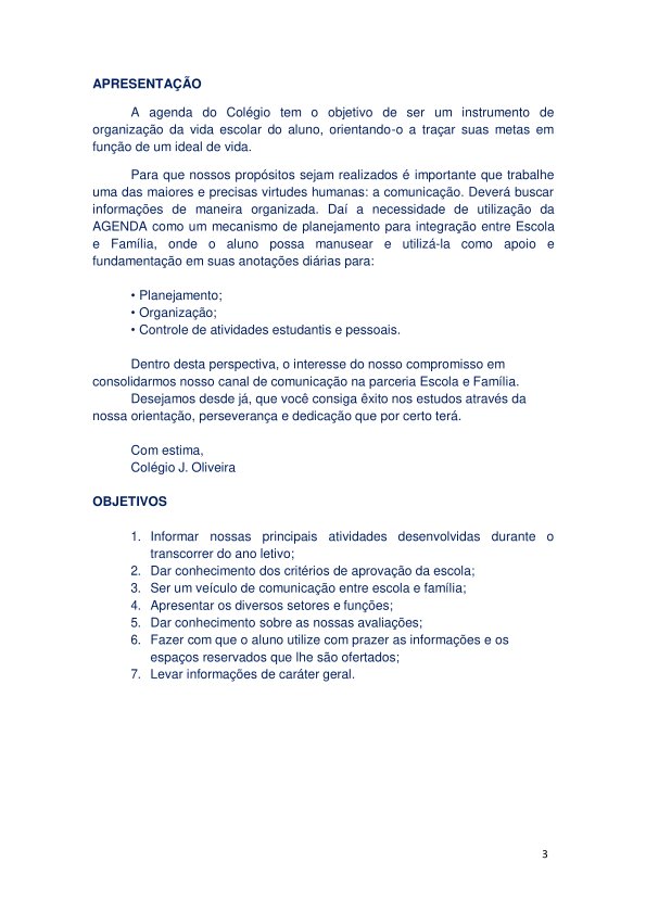 Colégio João Oliveira - Agenda 2026 - Página 03