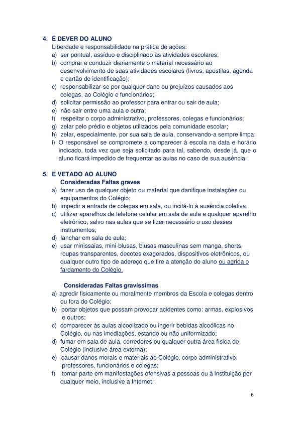 Colégio João Oliveira - Agenda 2026 - Página 06