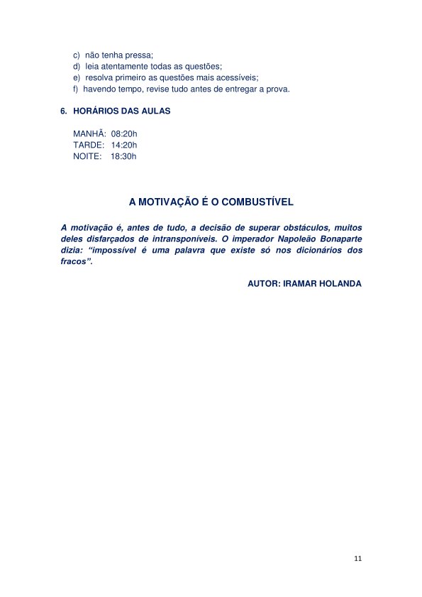 Colégio João Oliveira - Agenda 2026 - Página 11